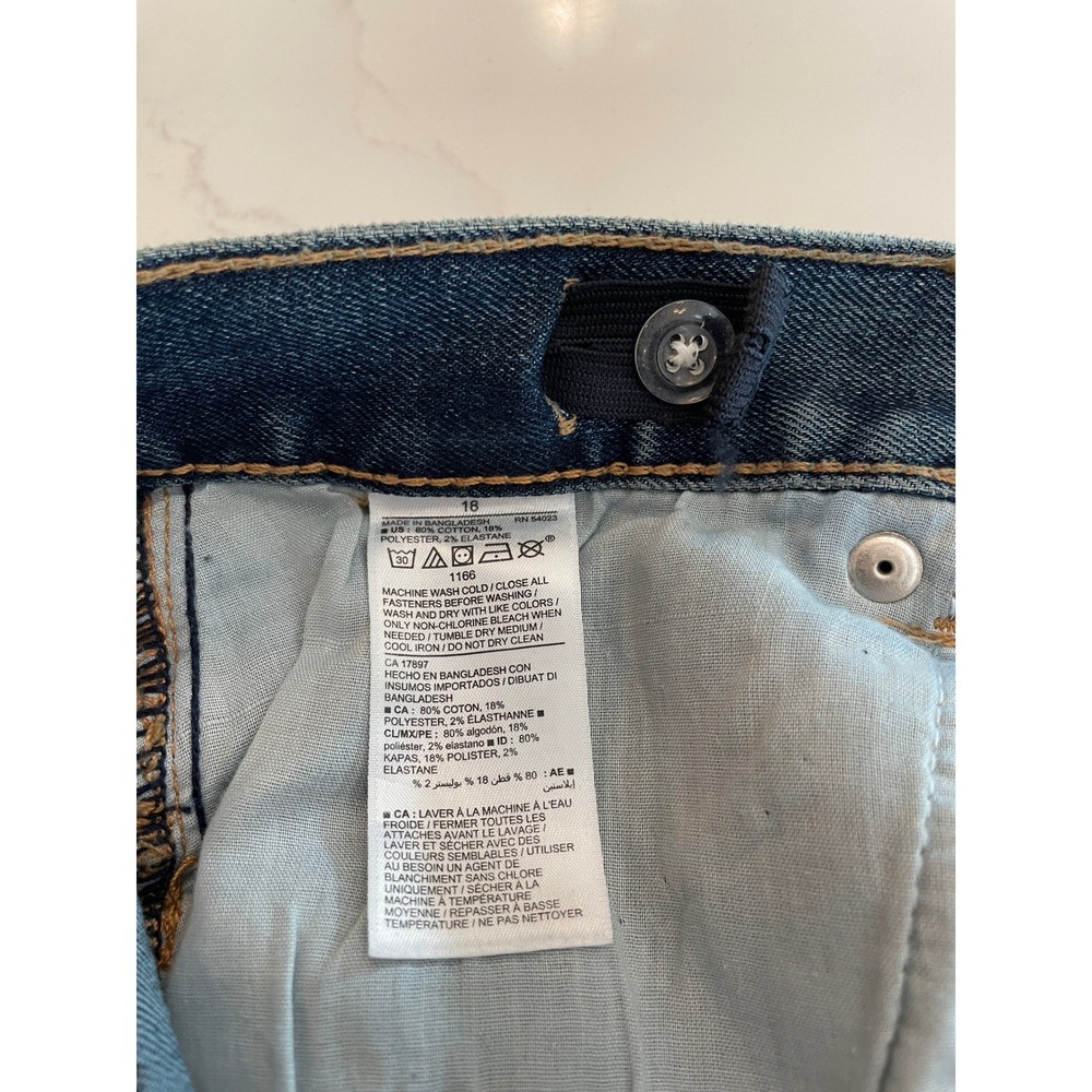 Old Navy Womens Size 18 Boot-Cut Jeans Built-In Flex Adjustable Waist Medium NEW - Picture 9 of 9